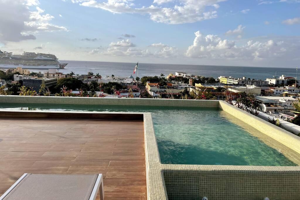 Brand New Condo With Rooftop Pool Cozumel Buitenkant foto