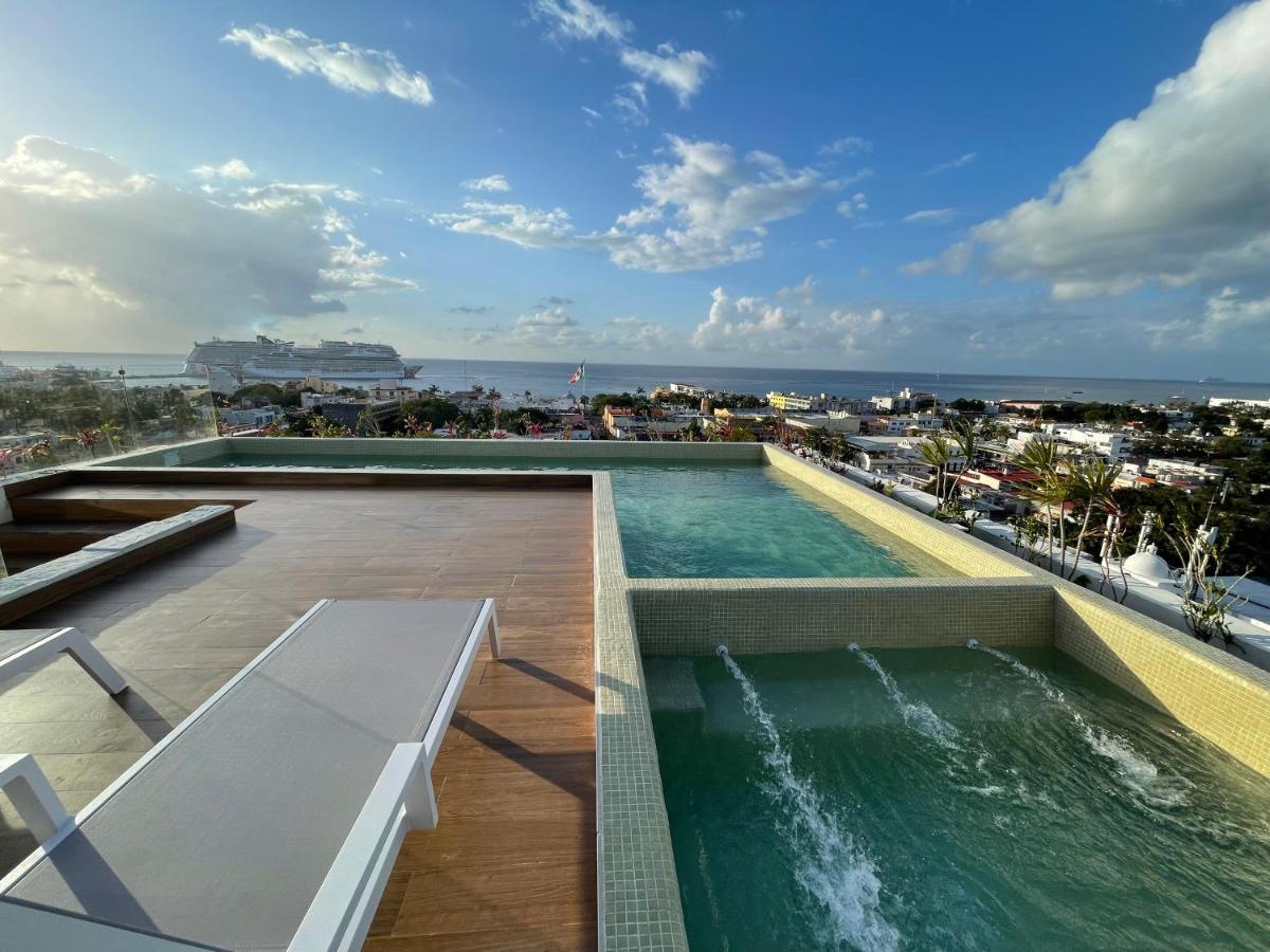 Brand New Condo With Rooftop Pool Cozumel Buitenkant foto