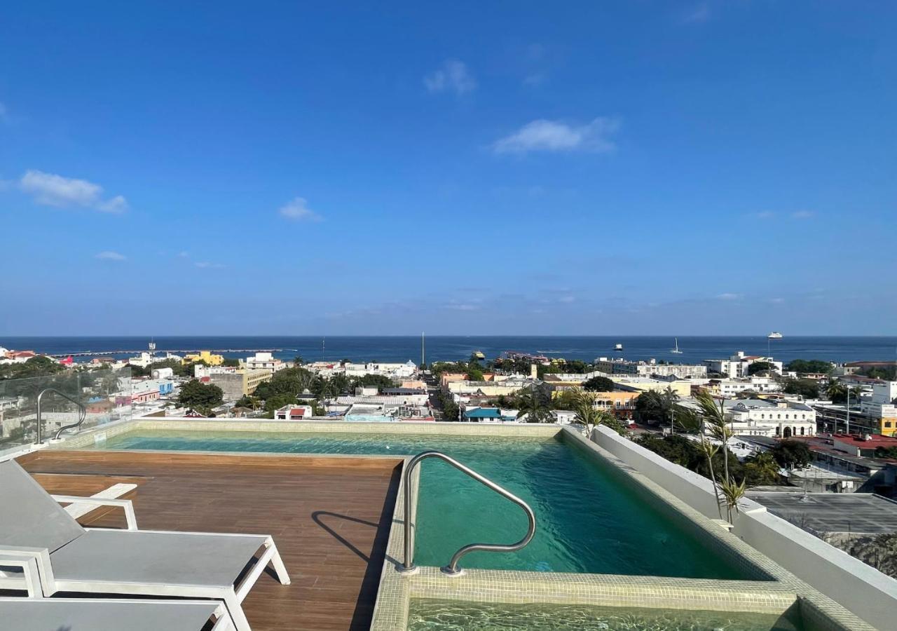 Brand New Condo With Rooftop Pool Cozumel Buitenkant foto